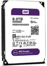 W.DIGITAL WD81PURZ 8TB WD Purple SATA6 256MB DV 7x24 - 1